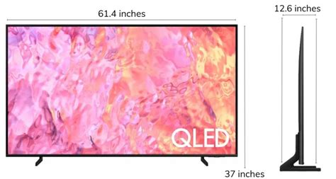 Samsung 70 Inch Tv Dimensions