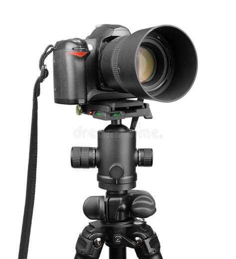 Dslr Camera On Tripod Stock Image Image Of Support 39820603