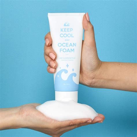 Keep Cool Ocean Deep Cleansing Foam Espuma Cosmética Coreana Cuotas