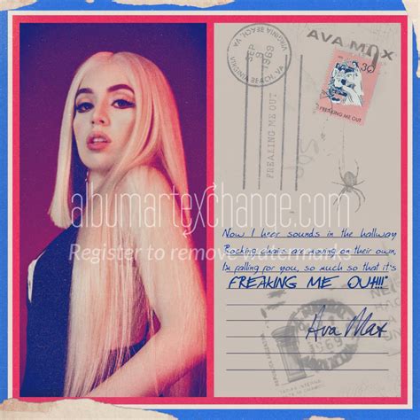 Album Art Exchange Freaking Me Out Digital Single By Ava Max