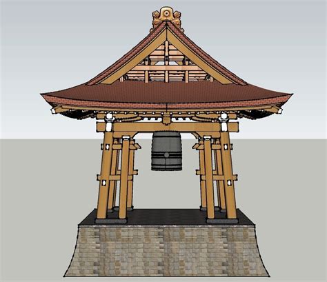 Japanese Belltower Japanese Carpentry Gazebo