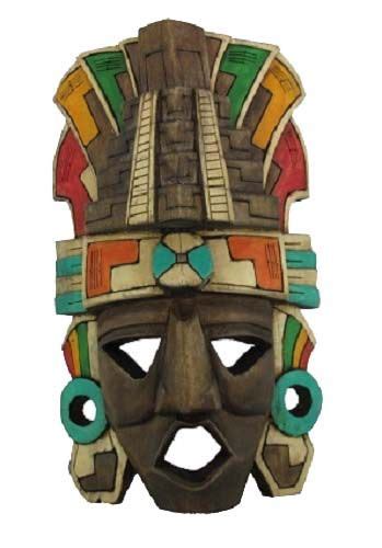 Mayan Mask Mayan Calendar 12 Inch Size From Sofias Mayan Mask