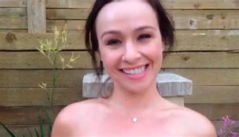Danielle Harris Takes Als Ice Bucket Challenge Totally Naked