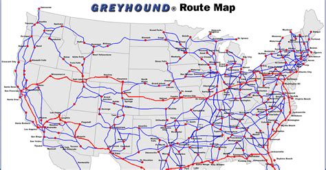 Greyhound Bus Usa Route Map Bus Map Bus Route Map Greyhound Bus Sexiz Pix