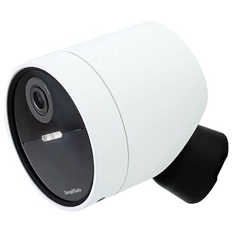 Simplisafe Outdoor Wireless P Full Hd Security Camera In White Nebraska Furniture Mart