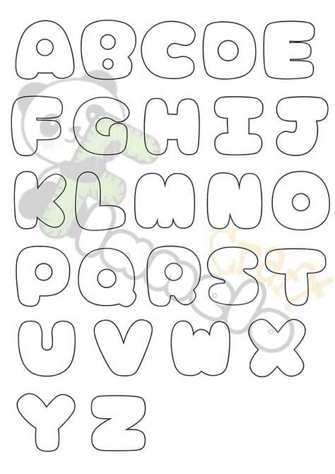 Pin By Flanelo Craft On Pattern Alphabet Bubble Letter Fonts Hand
