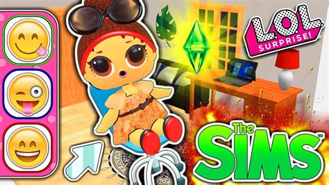 Let`s Play The Sims 4 With Lol Dolls Movin In Da House Lol