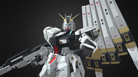 Nu Gundam Rx 93 Ka Ver 3d Model By Fcgplace 689d60a Sketchfab