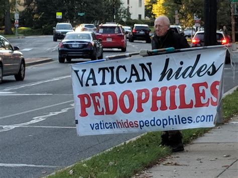A Catholic Church Sexual Abuse Protest By John Wojnowski Outside The Vatican S Embassy In