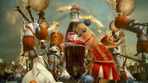 This is a story of how a coke bottle connected strangers and brought happiness to many. Coca-Cola - Happiness Factory (2006, Netherlands) - YouTube