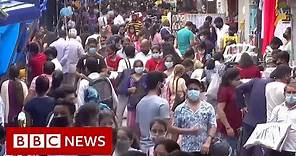 Covid: India's coronavirus outbreak in 200 seconds - BBC News