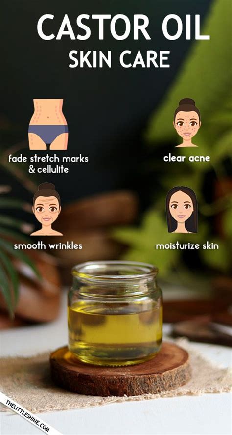 Castor Oil For Clear Skin Benefits And Uses The Little Shine