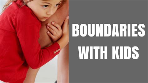 Setting Firm Boundaries With Kids Helps Reduce Their