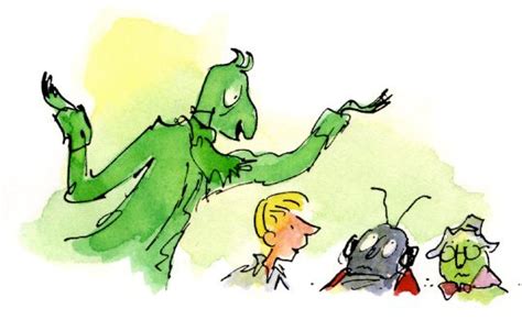 Quentin Blakes James And The Giant Peach Illustration Quentin Blake