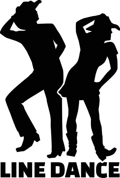 Line Dance Group Stock Vector Image By ©miceking 139289906