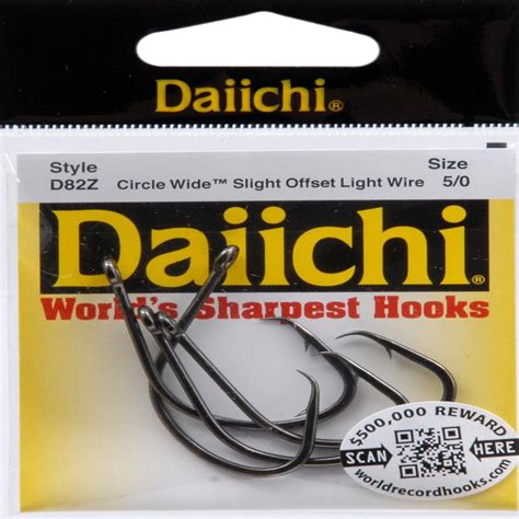 Amazon Com Daiichi D Z Circle Wide Hooks Fishing Hooks