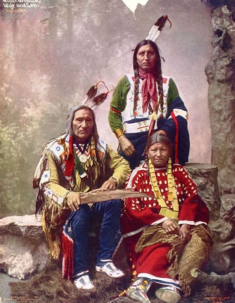 14 Rare Color Photos Of Native Americans Taken In The 19th And 20th
