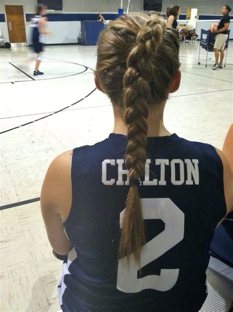 Volleyball Hair Volleyball Braid Braid Volleyball Hairstyles