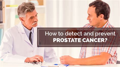 How To Detect And Prevent Prostate Cancer Symptoms Early Signs Youtube