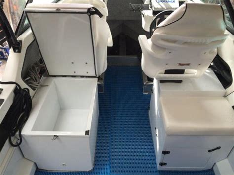 Grp Boat Seat Storage Box Rib Swivel And Hatch Fishing Boat Etc Full
