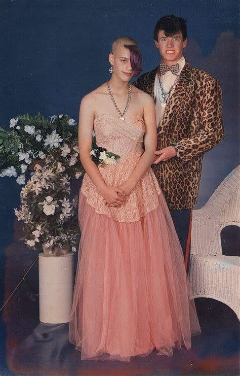 Awkward 80s Prom Photo