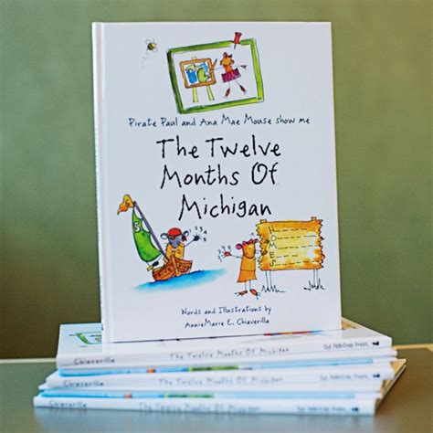The Twelve Months Of Michigan Book Books Magazines For Kids Michigan
