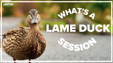What Is A Lame Duck Session Anyway