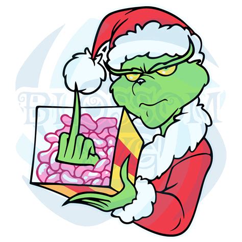 The Grinch Fuck Christmas Svg Christmas Svg Xmas Svg
