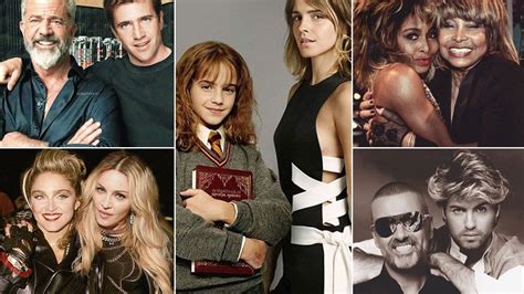 Madonna Emma Watson And More Pose Up With Younger Selves For Amazing
