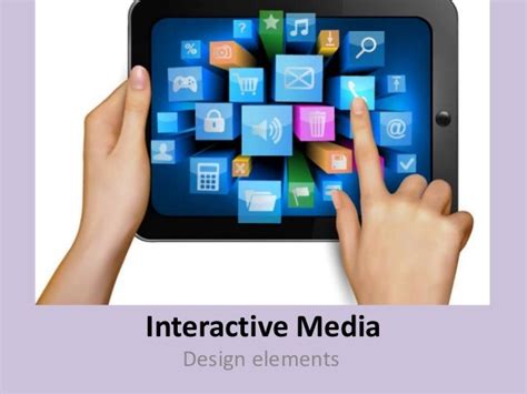 Lesson 5 Interactive Media 1