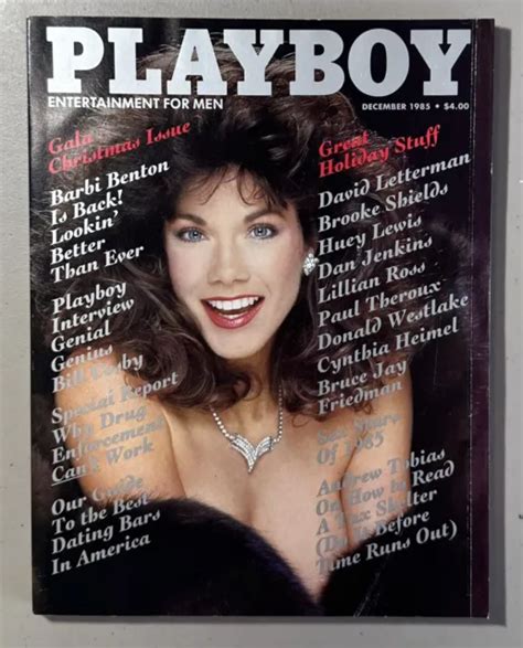 1985 DECEMBER PLAYBOY Magazine Barbi Benton PB35 29 99 PicClick