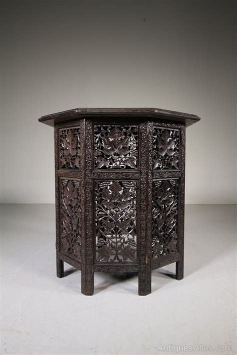 Anglo Indian Antique Carved Side Table Antiques Atlas
