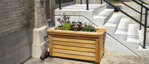 How To Build A Downspout Planter