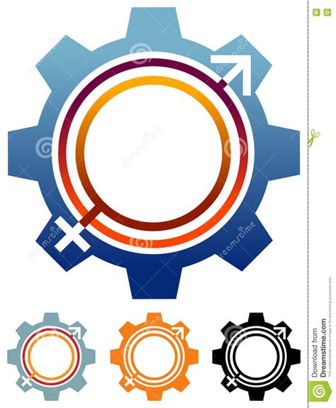 Linked Sex Symbols Stock Vector Illustration Of Protection 73278763