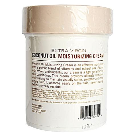 Naturewell Extra Virgin Coconut Oil Moisturizing Cream Royal Care