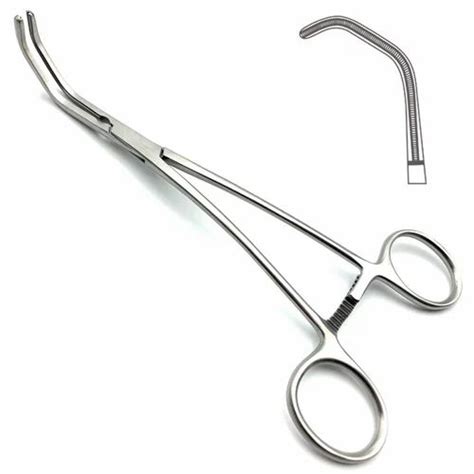 Satinsky Vascular Clamp At Rs 1200piece Surgical Forceps In