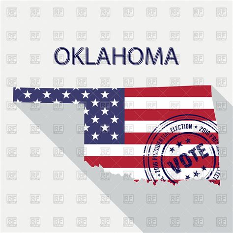 Oklahoma Flag Vector At Collection Of Oklahoma Flag