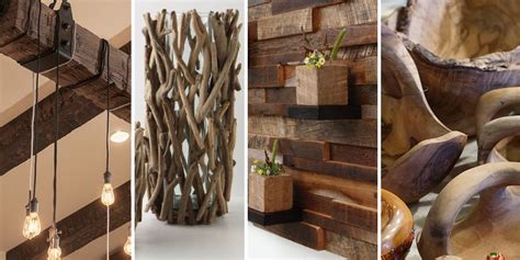 20 Tipů Na Originální Dřevěné Dekorace Magazín Pro Pohodové Bydlení
