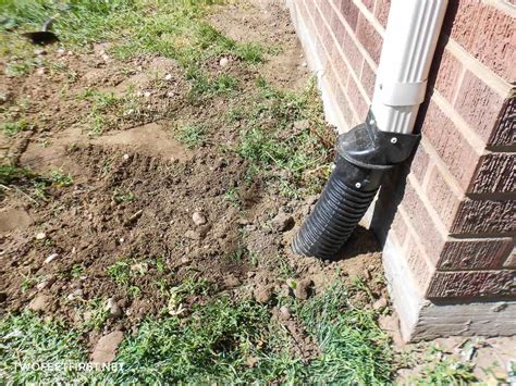 How To Create A French Drain For Gutter Downspout What Happen World
