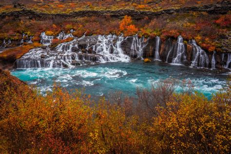 This Waterfall Is Just Magical During Autumn Iceland 1920×1280