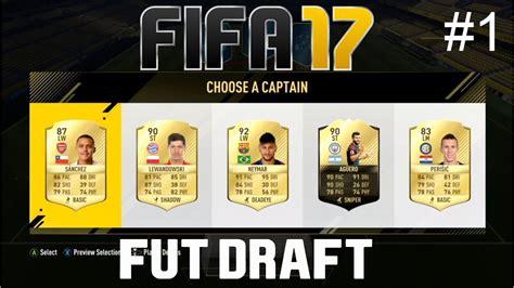 The Final Fifa Fut Draft Youtube