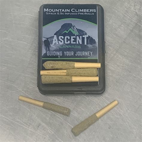 Ascent Cannabis And Honey Creek Labs Ascent Cannabis 5 5g Infused