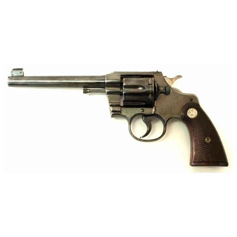 Colt Officer Model 38 Special Caliber Target Revolver Pre War C1555