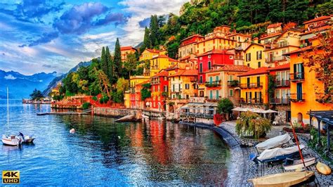 Bellagio The Prettiest Places In Italy The Most Beautiful Villages Of Como Lake Youtube