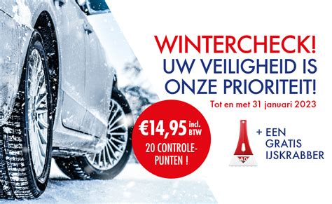 Wintercheck AD Garage Nederlands