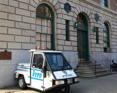 P040s Parking Enforcement Vehicle At Nypd Precinct 40 Police Station