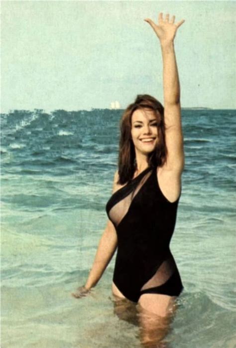 53 glamorous photos of claudine auger in the 1960s ~ vintage everyday in 2019 james bond women