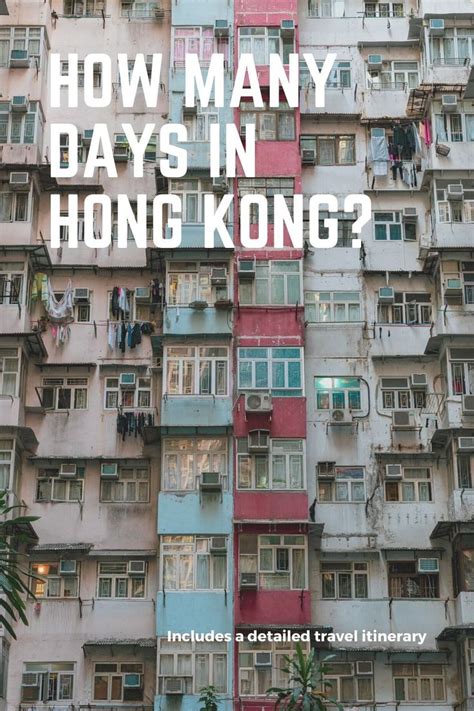 How Many Days To Spend In Hong Kong Including Itinerary Hong Kong