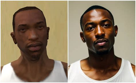 Los increíbles rostros de los personajes de GTA San Andreas en la vida