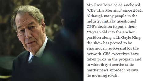 charlie rose accused of crude sexual advances by multiple women youtube